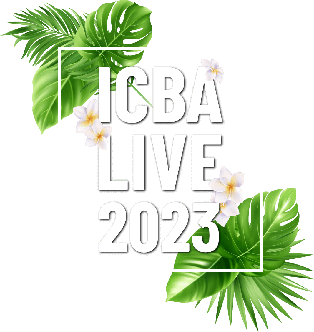 ICBA LIVE 2023 Leaf Logo