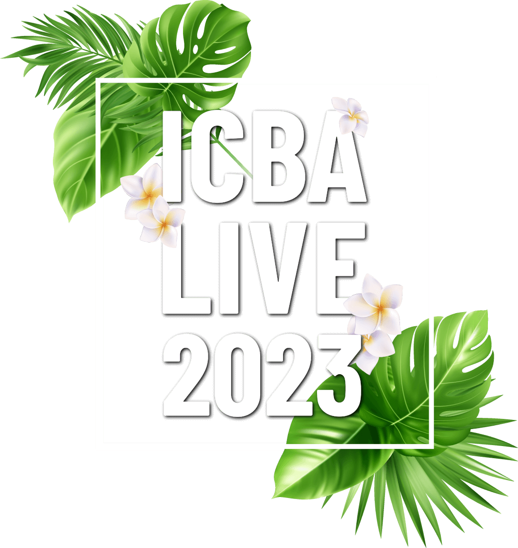 ICBA LIVE Leaf Logo ICBA LIVE 2023 Leaf Logo